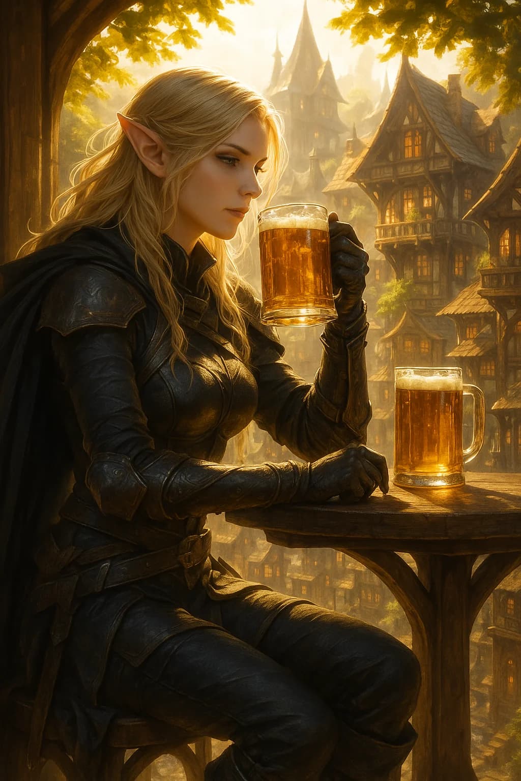 Portrait d'un Elfe