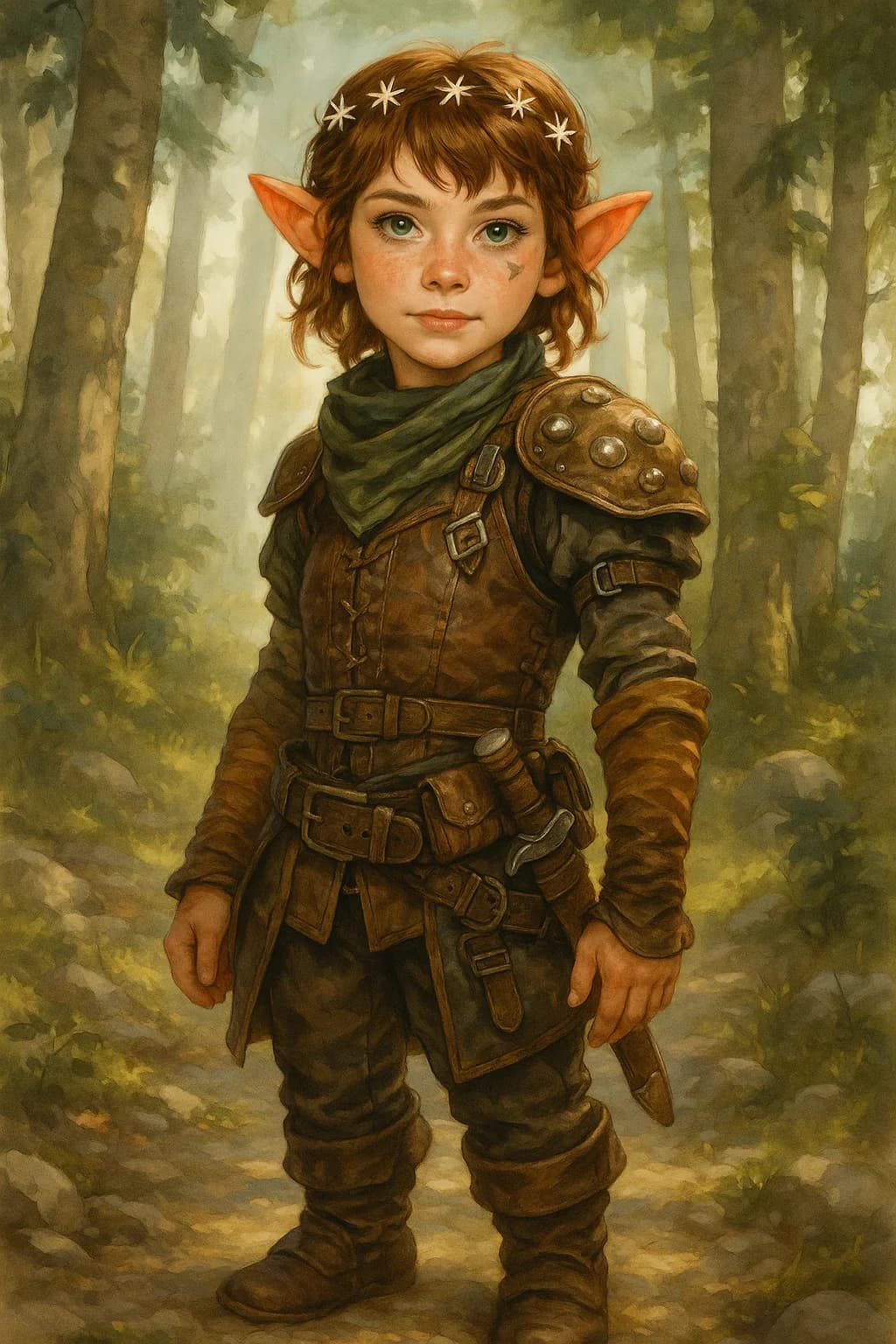 Portrait d'un Halfelin