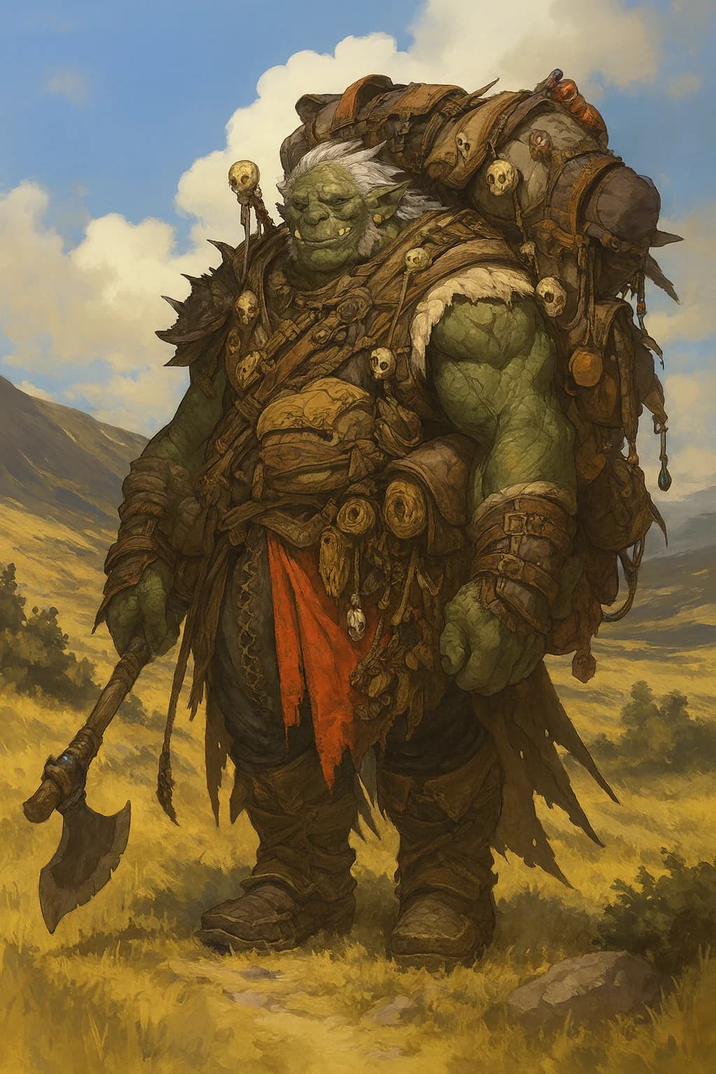 Portrait d'un Orc